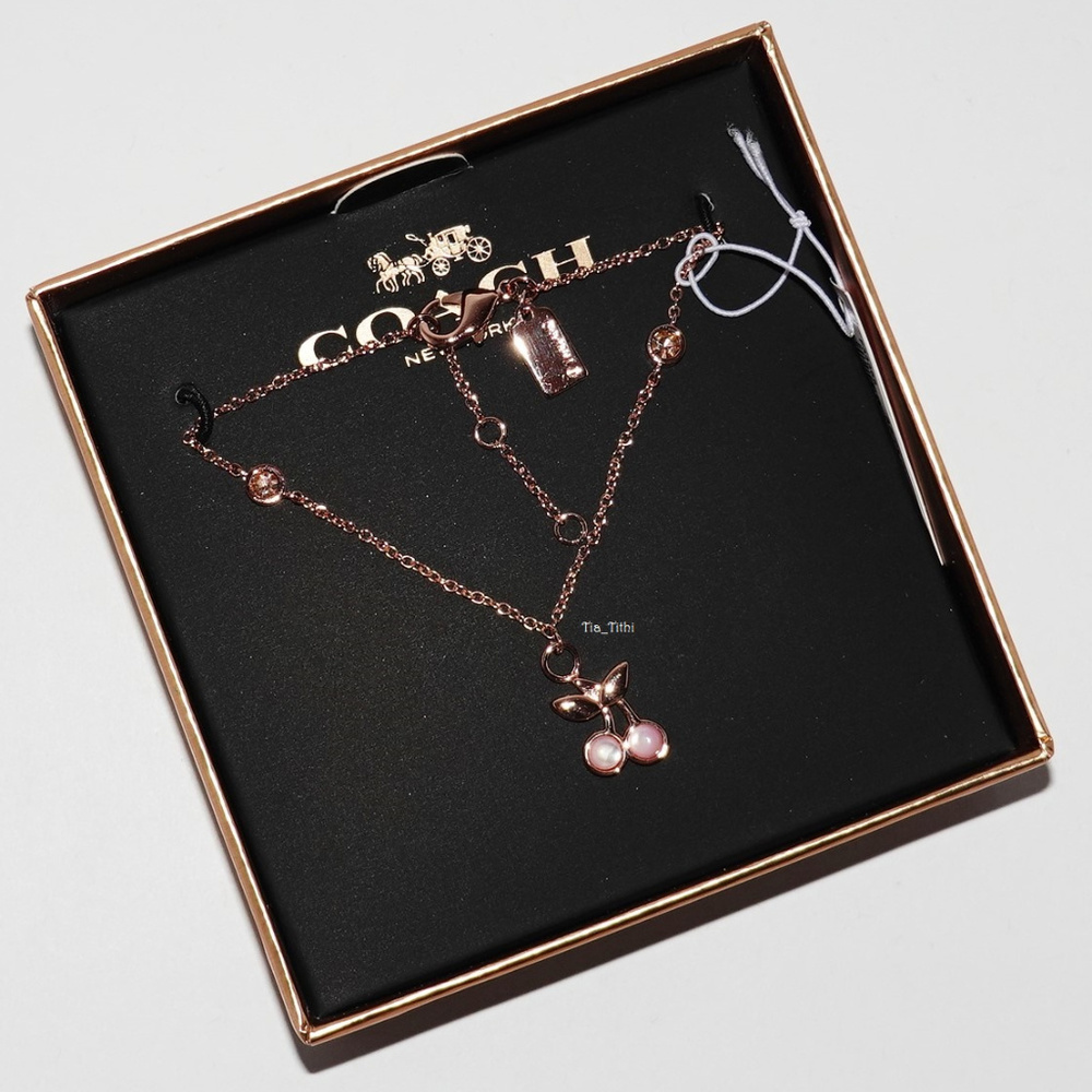 Coach Cherry Charm Bracelet - Picture 3 of 3